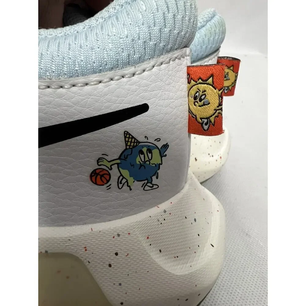 Nike Air Zoom Crossover Earth and Sun Basketball Shoes Youth Size 4Y